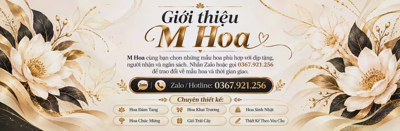 Ảnh bìa Shop hoa tươi Phường Cam Linh Khánh Hoà - Gói ghém những lời muốn gửi